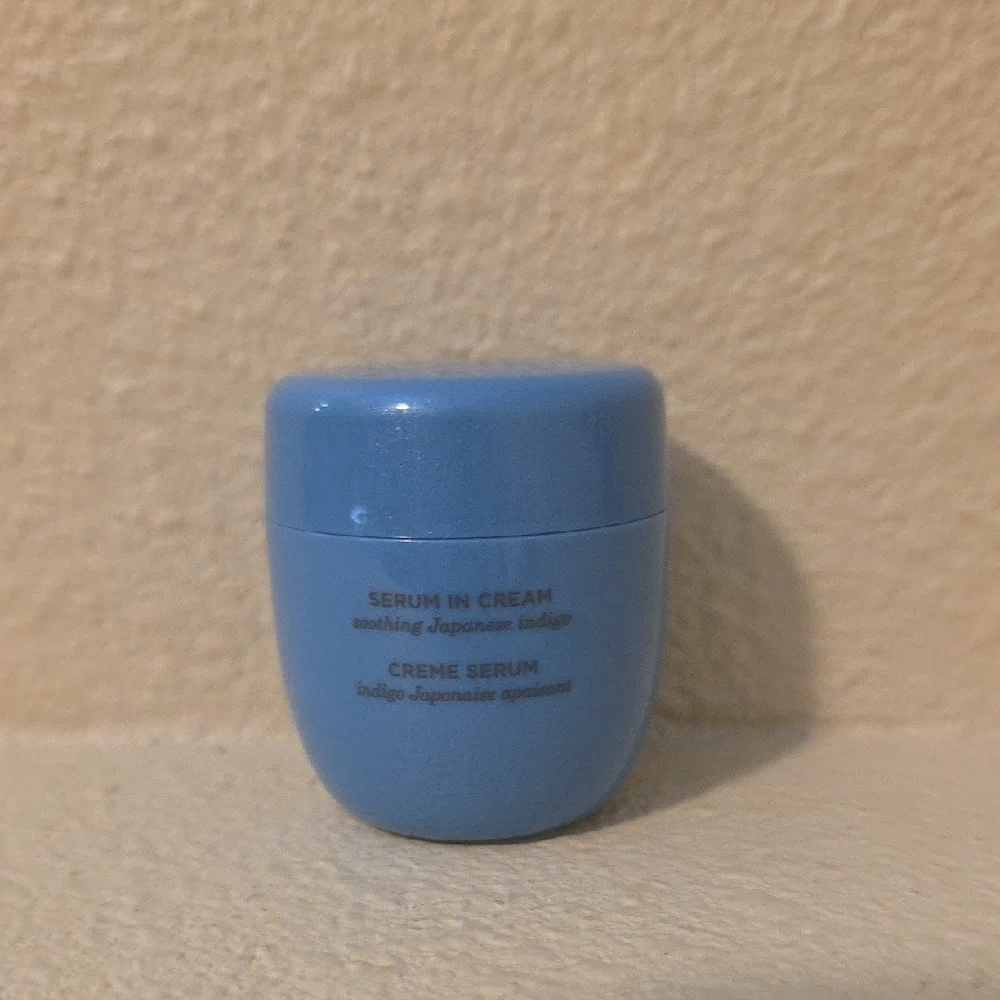 Tatcha Indigo Repair Cream in Blue Jar